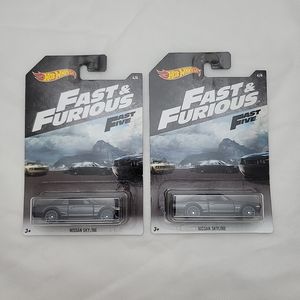 Hot Wheels Fast & Furious Fast Five Nissan Skyline
